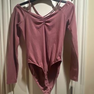 Women’s Blush Long Sleeve Bodysuit